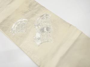 引箔　光悦垣模様刺繍名古屋帯